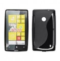 Silikonové Pouzdro na telefon NOKIA Lumia 520 černé
