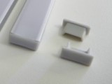 Koncovka AL profilu-lišty Mikro-2 pro LED pásky - Koncovka s otvorem