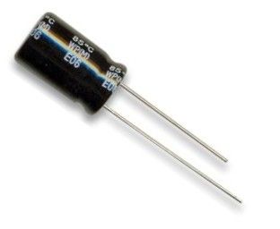 Kondenzátor elektrolytický 6M8/100V 105°C (5x11mm) radiální