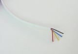 Kulatý kabel pro RGB pásky 4 x 0,19mm2