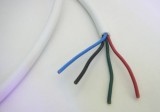 Kulatý kabel pro RGB LED pásky 4 x 0,5mm2