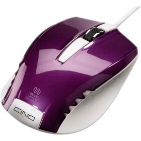 PC myš optická CINO Hama 53866 USB fialová