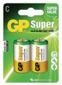 Baterie C (R14) alkalická GP Super Alkaline LR14 1,5V malé mono článek