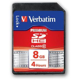SDHC 8GB CL10 43961 paměťová karta VERBATIM