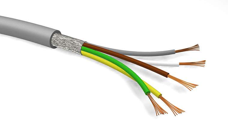 Kabel LIYCY 110x1 stíněný kabel 10 x licna 0.14