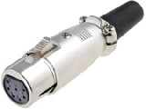 CANON XLR 7ZK 7-pin Mikrofonní konektor-zásuvka na kabel