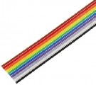 Kabel plochý FBK10 barevný 10 žil 0,09mm2 