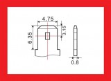 Baterie olověná gelová 6V/ 2,8Ah MOTOMA bezúdržbový akumulátor nabíjecí 