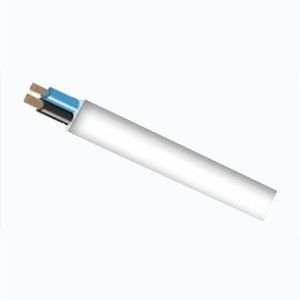 Kabel CYSY 2x1mm2 (D) ohebný bílý H05VV-F
