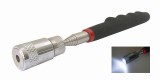 Magnet s teleskopickou rukojetí a LED osvětlením, elektromagnet, 3x LR44 baterie součástí 