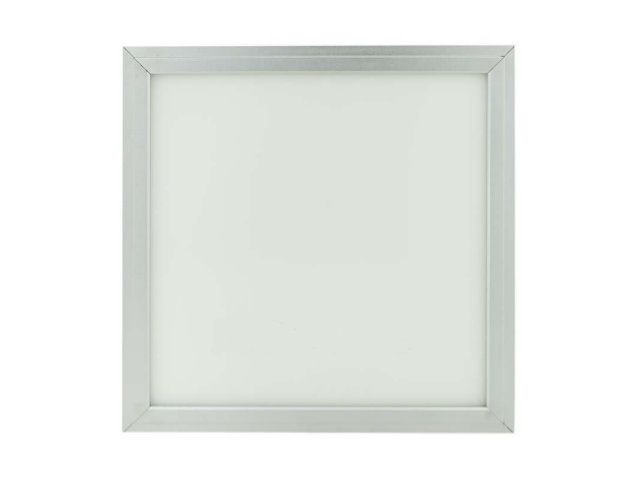 LED panel 18W čtverec stříbrný rám 230V do podhledu 300x300mm + trafo 230V vyberte variantu