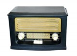 Retro stolní radiopřijímač ORAVA RR52, stereo příjem AM/FM,  napájení 230V AC