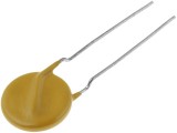 Varistor JVR20N241K, napětí 240V, RM 10mm, stř./ss 150VAC / 200VDC metaloxidový (zink-oxidový ZnO)