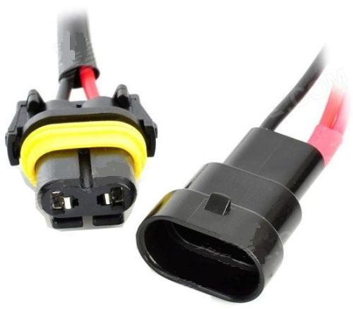 Konektor se zdířkou vodotěsný DJ9006-3-11+DJ9006-3-21 2P pro kabel 1,5–3mm2