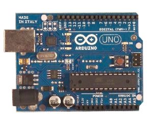 ARDUINO UNO Rev3 - sestavený modul s procesorem ATmega328