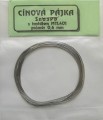 Cín PÁJKA Sn63Pb37 průměr 0.6mm, délka 1m pro SMD - měkká pájka s tavidlem-trubičkový, tenký, malé balení sáček