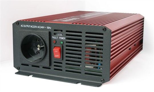 Měnič napětí DC/AC 12V/230V AC, 600W, čistá sinusovka, pro notebook, PC apod.