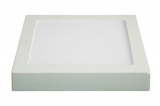 LED panel přisazený, 18W, 1530lm, 3000K, teplá bílá, čtvercový, hranatý, bílý SOLIGHT WD118