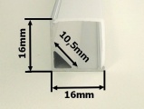 AL lišta-profil R5 - rohový pro LED pásky s nacvakávacím difusorem - barva stříbrná