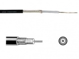 Koaxiální kabel RG58L 50 Ohm, průměr 5mm, licna (RG58C/U), Vnitřní vodič měď licna, Stínění měď