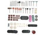 Sada frézek 188-ti dílná, brousících, leštících, řezacích nástrojů, kotoučů a frézek pro vrtačku, v kufříku