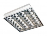 Zářivkové těleso 230V/4x18W, vestavné, podhledové, možnost použití LED trubic