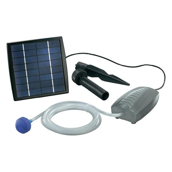 Esotec solární 1,5W provzdušňovač-čerpadlo pro jezírka