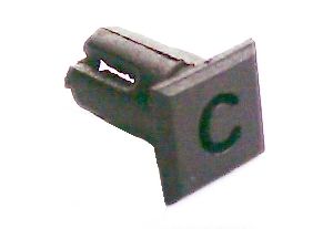 Objímka SL232 pro LED diody @5mm znaková (C)