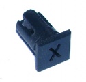 Objímka SL253 pro LED diody @5mm znaková (X)