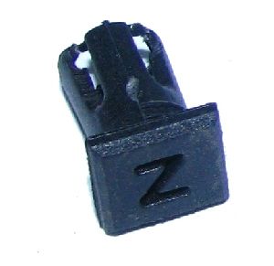 Objímka SL255 pro LED diody @5mm znaková (Z)