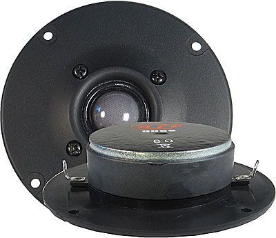 Reproduktor výškový pr.110mm, 8ohm, 25W RMS, 1,5–19kHz, 90dB/W/m membrána-hedvábí kmitací cívka 25mm-Al, feritový magnet 70×15mm, 155g