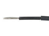 Solrární kabel 1x4mm2 černý jednoduchý měděný vodič z pocínovaných drátků