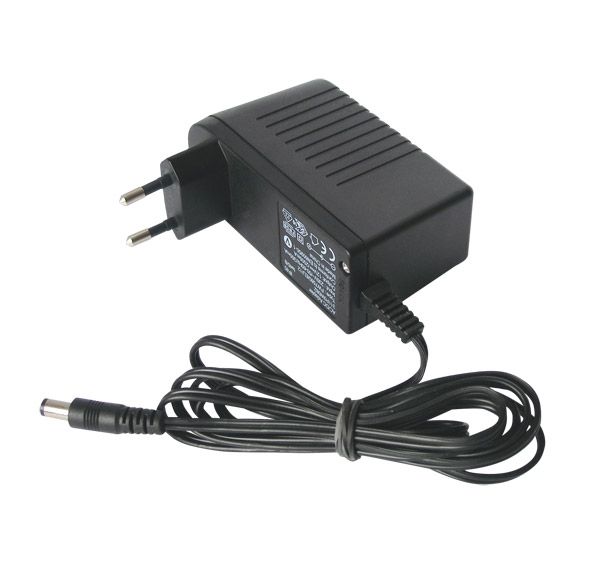 Síťový napájecí zdroj-pulzní stabilizovaný 12V DC/2,5A 30W adaptér s pevným výstupním napětím, konektor 2,5 x 5,5mm 