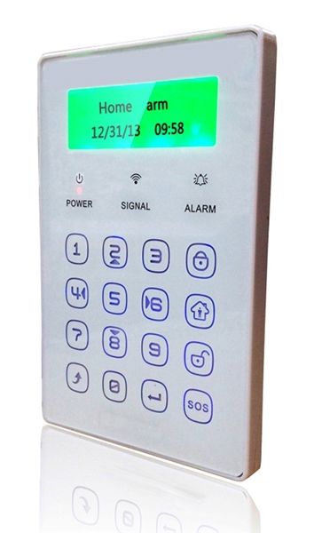 Bezdrátová externí LCD klávesnice P13 GSM pro alarm iGET SECURITY