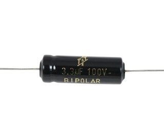 Kondenzátor 3M3 3,3uF/100/35V FTC-ATBI 10x30 BIPOLAR