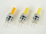 LED žárovka 12V DC  3W / 180° patice G4 - teplá, denní, studená bílá - 3 varianty náhrada 25W halogenu