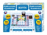 Stavebnice elektronická BOFFIN I 300 naučná pro děti, začátečníky, - Detektor lži - Rádio - Vodní poplach - Měřič tlaku - Detektor pohybu - Měřič odporu - Zvukovou vlnu - Laser a další 
