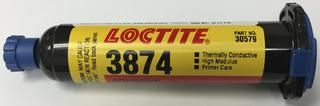 Tepelně vodivé (termovodivé) lepidlo Loctite 3874, pro lepené součástky na chladič apod. 25ml, rychle vytvrzuje do podoby vysokopevnostní