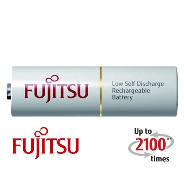 Baterie AA (R6) nabíjecí FUJITSU bulk 2100 cyklů, min. kapacita 1900 mAh, akumulátor kvalitní, poctivý, tužkový, MADE IN JAPAN