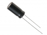 Kondenzátor elektrolytický 100M/100V 105°C Low ESR (10x20mm) radiální