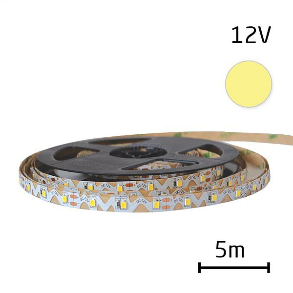 LED pásek vnitřní samolepící LED pásek 12V 2835 60LED/m IP20 max. 6W/m, ohýbatelný, bílá teplá 3000-3500k, 5m - Led pásek lze ohýbat a vytvářet tak různé kombinace