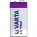 Lithiová baterie Varta Professional 9V, 1200 mAh, LR61 · 6LR21 · 6AM6 · 6LP3146 · MN1604 · A1604 · E Block · LR22 · 522 · 6LF22 · 1604A · K9V · 6R21 · 6R22 · BA3090/U · 6F22 · PP3HP · 006P · AM6F · 6L