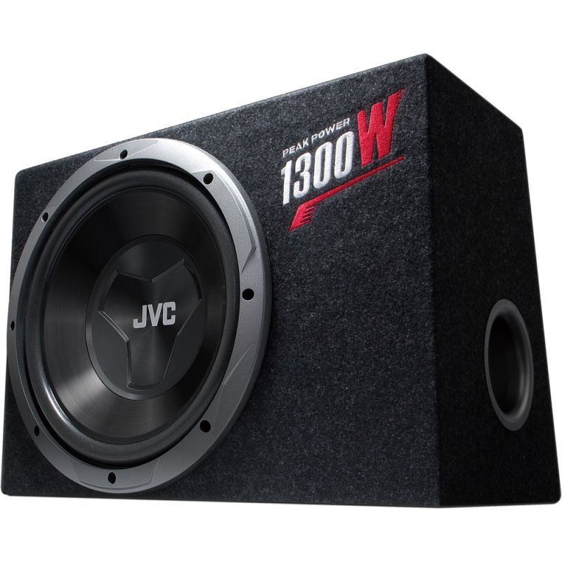 Subwoofer do auta JVC CS BW120 pasovní, 4 Ohm, Výkon max: 1300 W., průměr 30cm, kmitočet 37 - 2500 Hz. Citlivost 87bD/1m, povrchová úprava