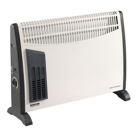 Ventilátor teplovzdušný, přímotop panelový - konvektor teplovzdušný SENCOR SCF 2001 topení, 750/1250/2000 W 