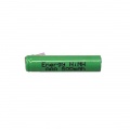 Baterie nabíjecí verze AAA 1,2V/700mAh pásk.vývody NiMh akumulátor s vývody 