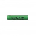 Baterie nabíjecí verze AAA 1,2V/700mAh pásk.vývody NiMh akumulátor s vývody 