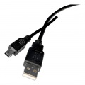 Kabel USB 2.0 A konektor - MINI konektor USB délka 1,8m, pro nabíjení, datové připojení telefonu, digitálního fotoaparátu, PDA-telefon s počítačem, chytrých telefonů, MP3 a MP4 přehrávačů a GPS naviga