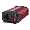 Měnič napětí DC/AC 12V/230V 300W CZ + USB 5V CARSPA