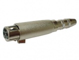 Rekukce JACK 6,3mm zásuvka mono / XLR 3-pin. canon zásuvka.
