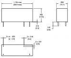 RELÉ HF118F/012, cívka 12V DC, 1x spínací kontakt, Proud kontaktu 10A /250 V AC